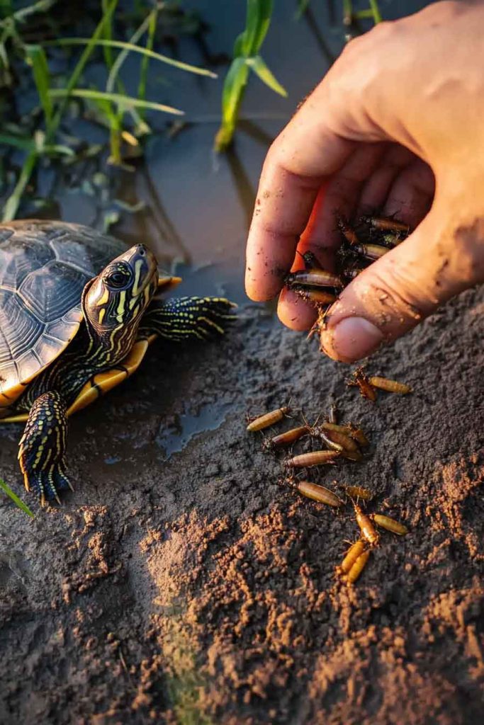 How Often Should You Feed Crickets to Turtles?