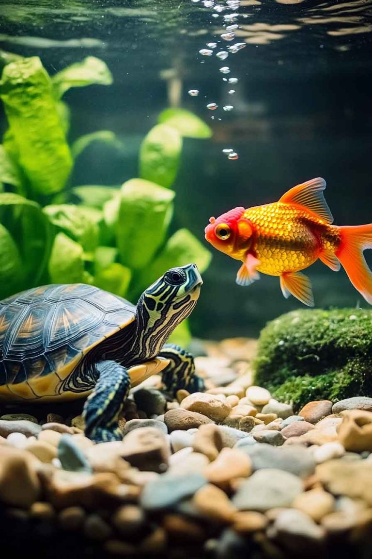 Can Turtles Eat Goldfish