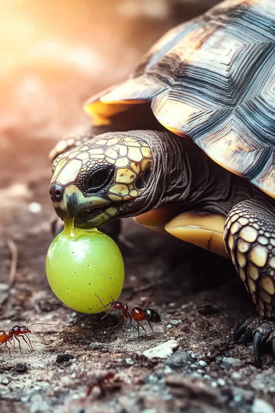 Can Turtles Eat Grapes