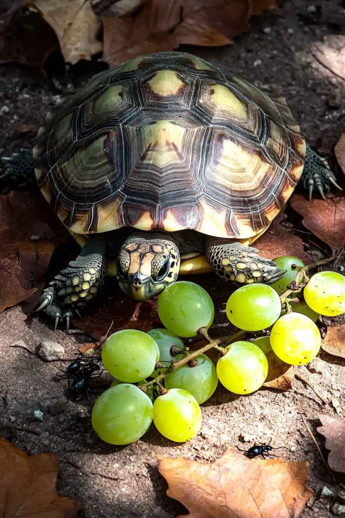 How Often Can Turtles Eat Grapes?