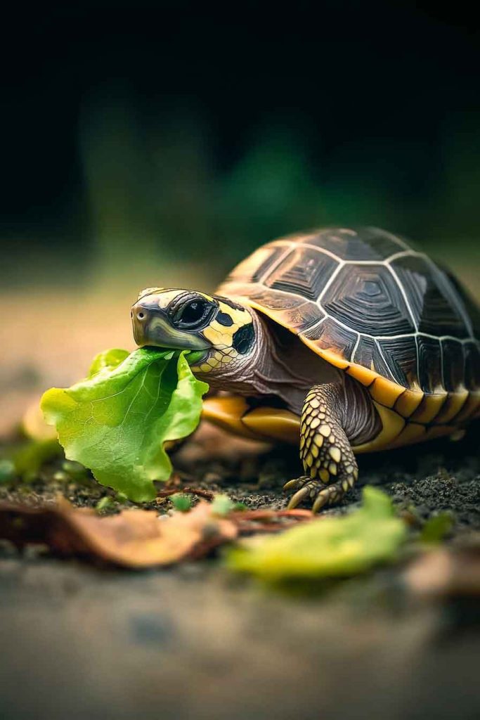 Turtles Eat Lettuce