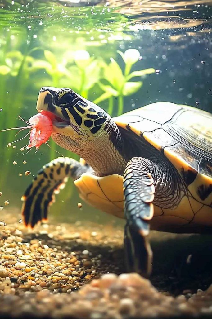 Can Turtles Eat Shrimp