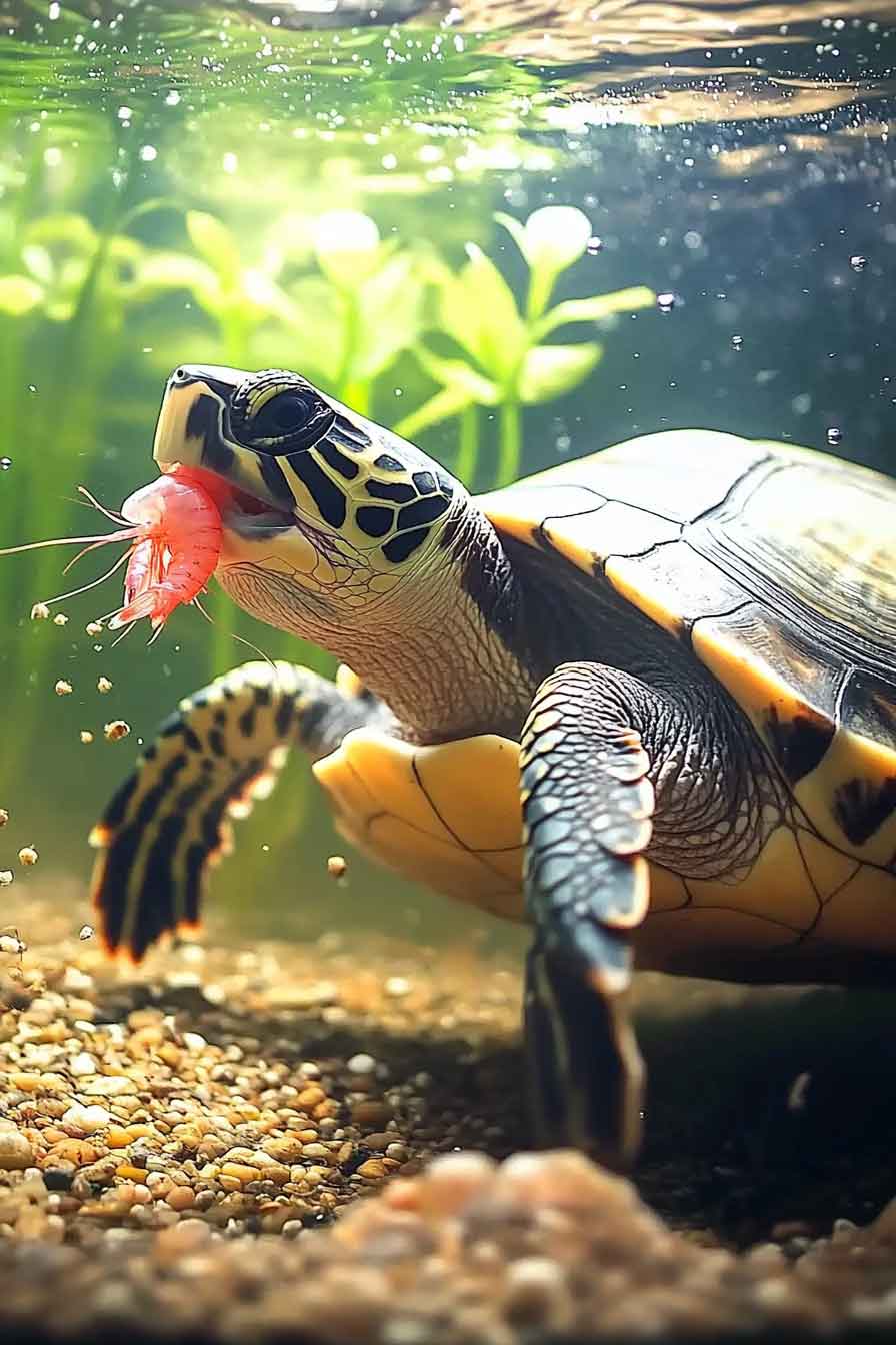 Can Turtles Eat Shrimp
