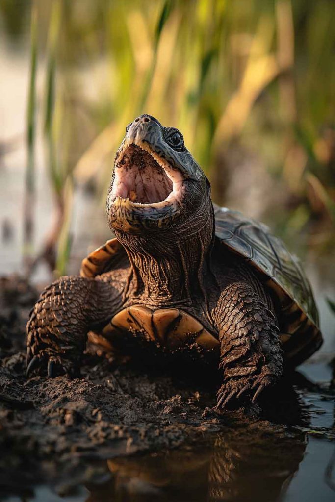 How Do Snapping Turtles Behave in Their Natural Habitat?