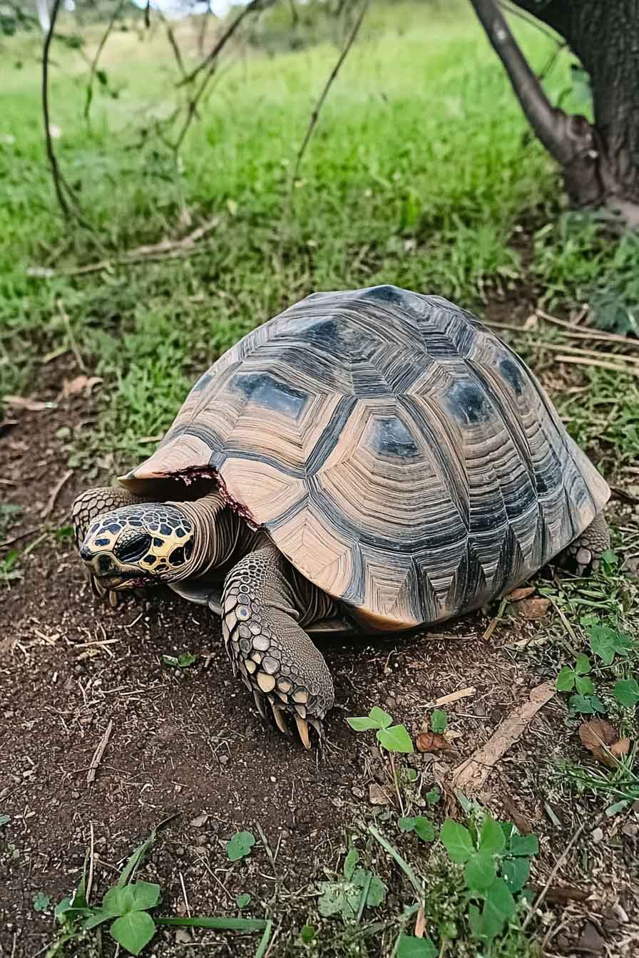 Turtle Bleeding From Mouth, Tail, Or Nose
