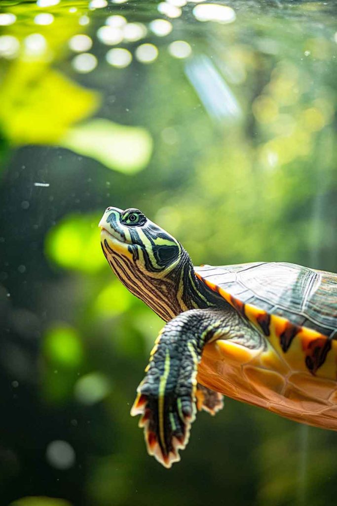 Is Glass Surfing Normal for Turtles?