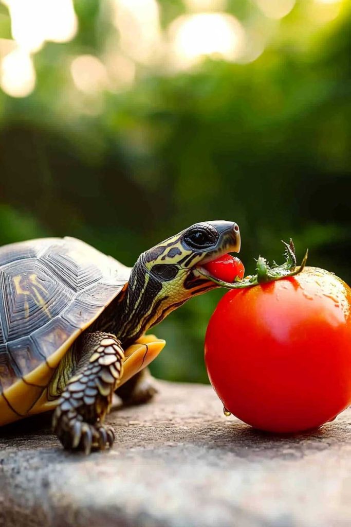 Can Baby Turtles Eat Tomatoes