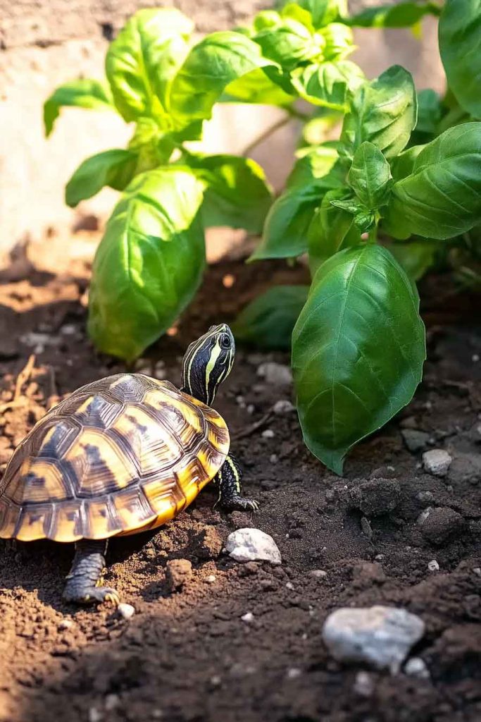 Can Turtles Eat Basil