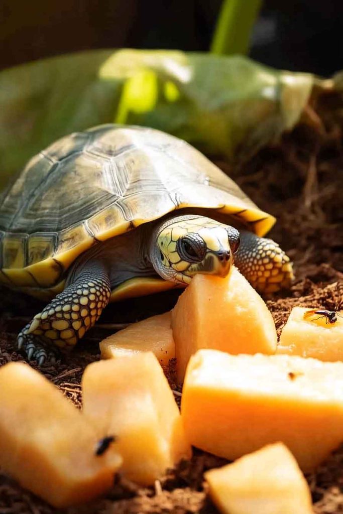 Can Baby Turtles Eat Cantaloupe?