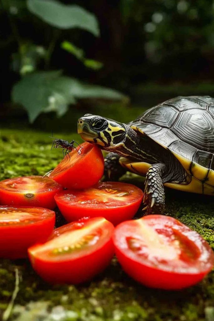Can Turtles Eat Tomato Leaves or Stems
