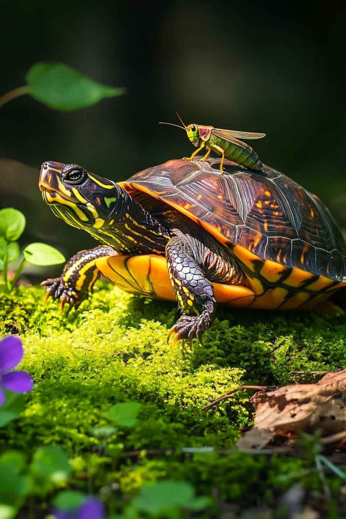 Can You Feed Grasshoppers To Your Pet Turtle?