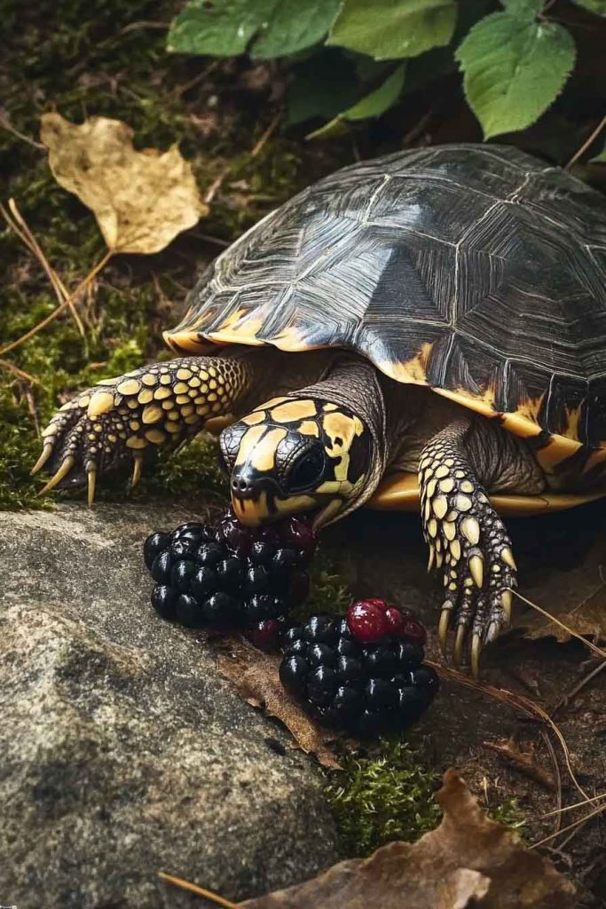 How Many Blackberries Should Turtles Eat?