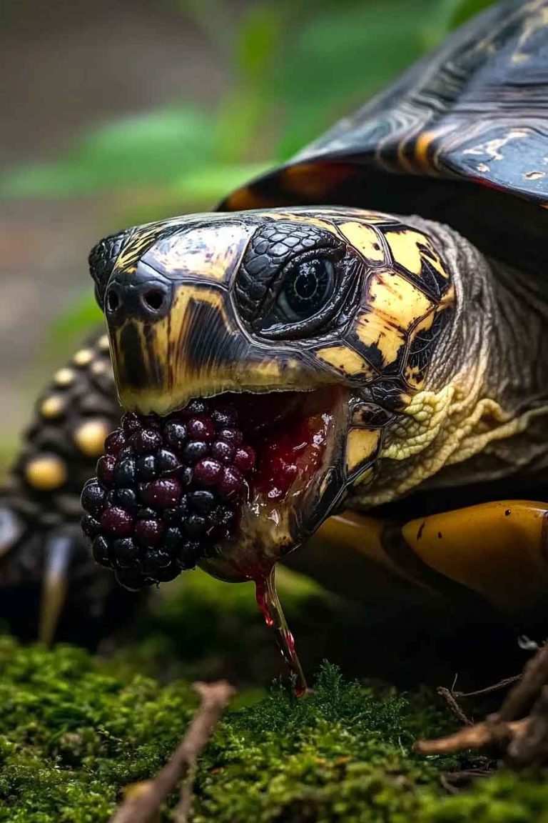 Can Turtles Eat Blackberries