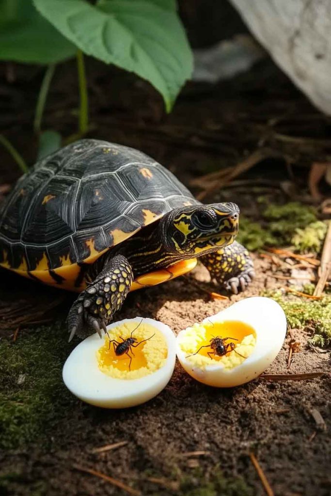 How Much Boiled Egg Should Turtles Eat?