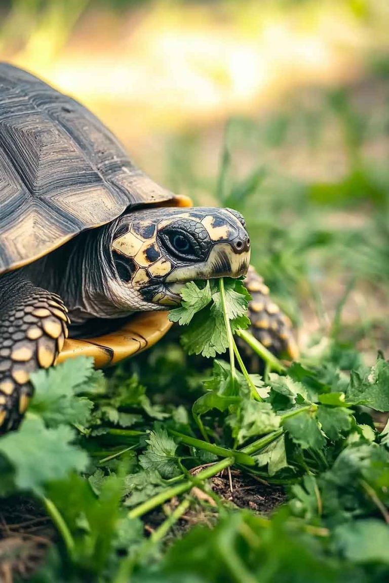 Can Turtles Eat Cilantro