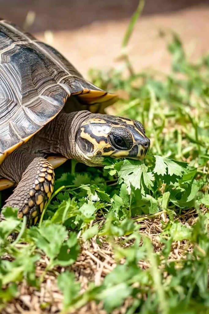 Can You Feed Cilantro To Your Pet Turtle?