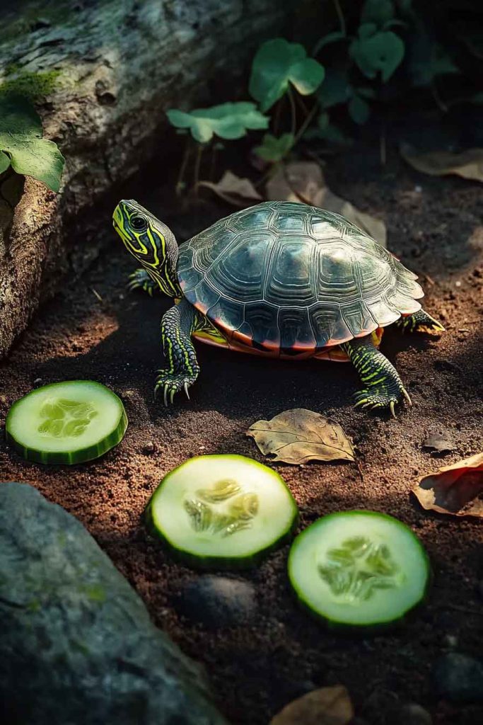 Can You Feed Cucumbers To Your Pet Turtle?