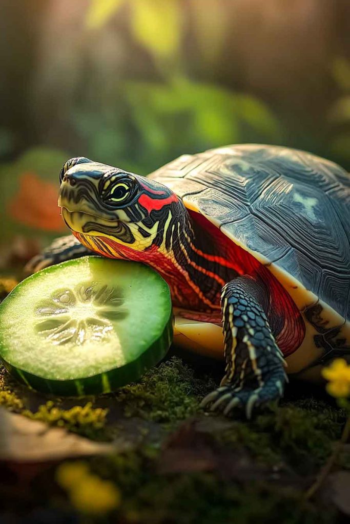 How Much Cucumber Should Turtles Eat?