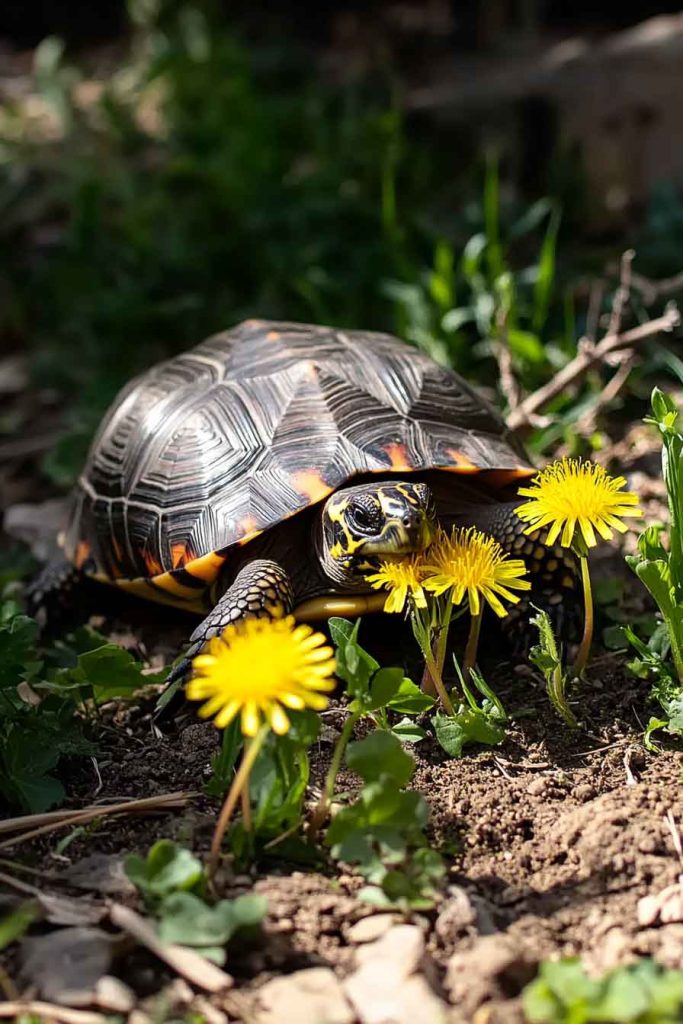 Preparing Dandelions for Your Turtle