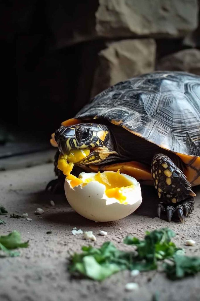 Can Turtles Eat Cooked Eggs?