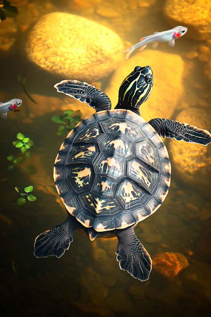 Can You Feed Guppies To Your Pet Turtle