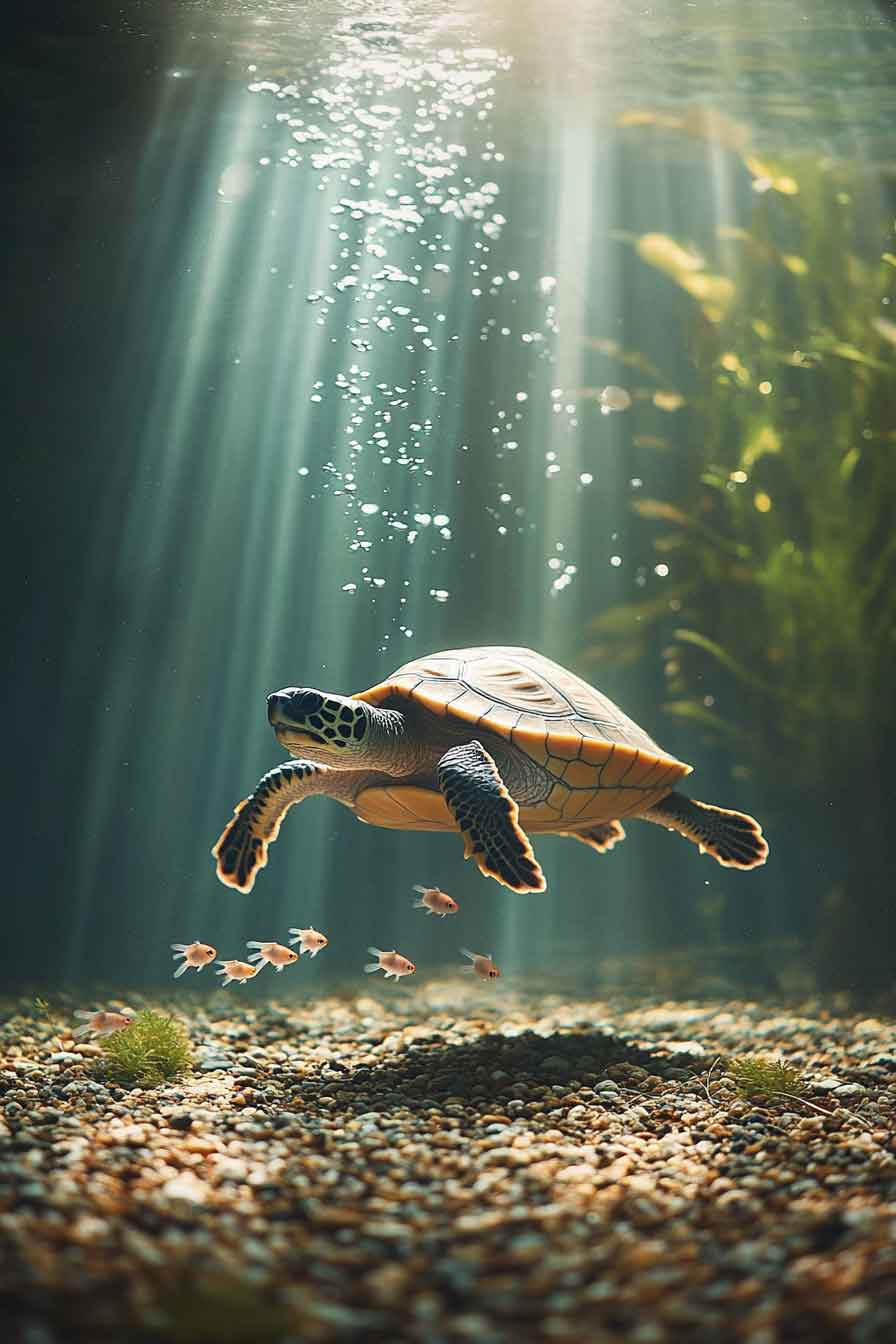 Can Turtles Eat Guppies