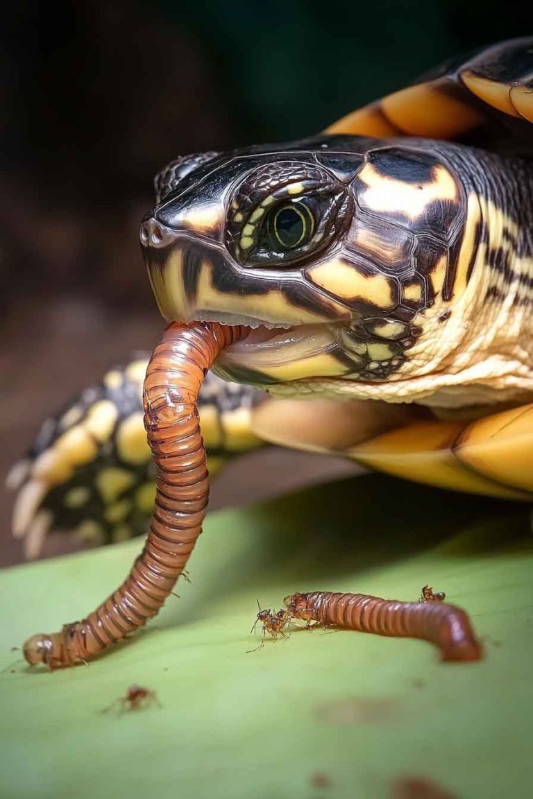 Can Turtles Eat Mealworms