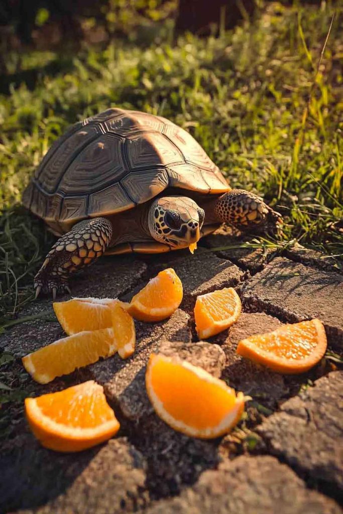 Health Benefits For Turtles Eating Oranges