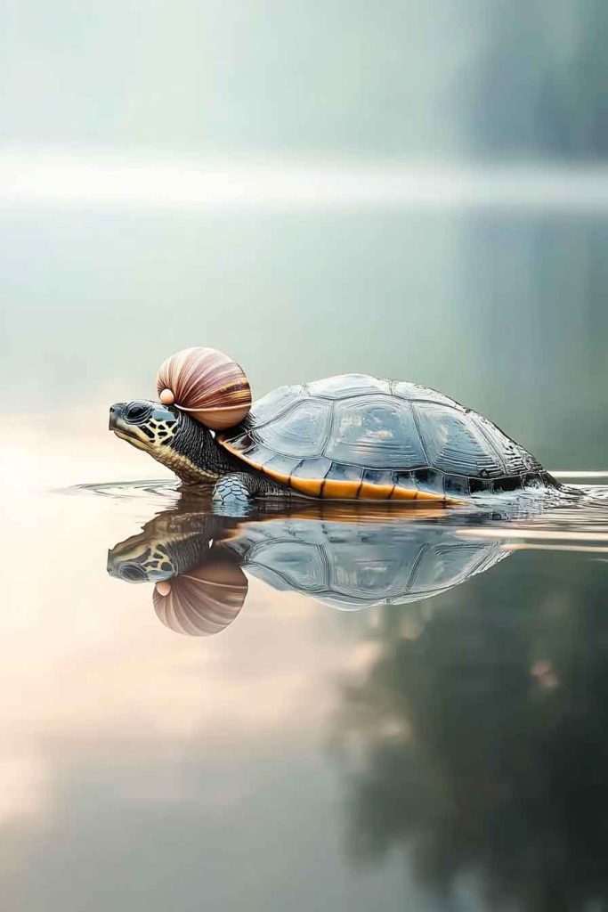 Can Snails and Turtles Live Together?