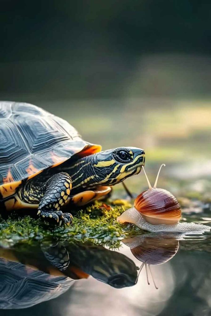 Do Turtles Like Snails?