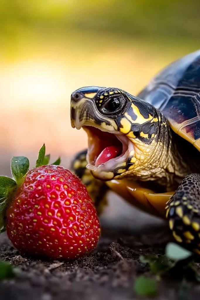 Can You Feed Strawberries To Your Pet Turtle
