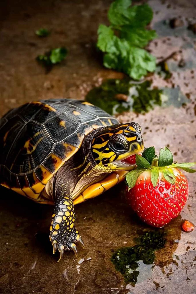 How Much Strawberries Should Turtles Eat?