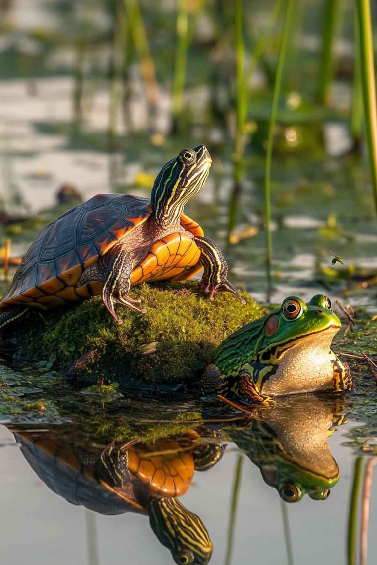Can Turtles and Frogs Live Together