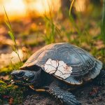 Turtle Shell Broken And Bleeding