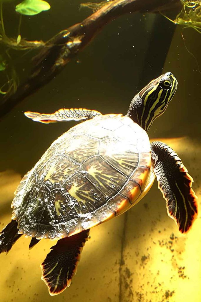 What Is The White Stuff In My Turtle Tank?